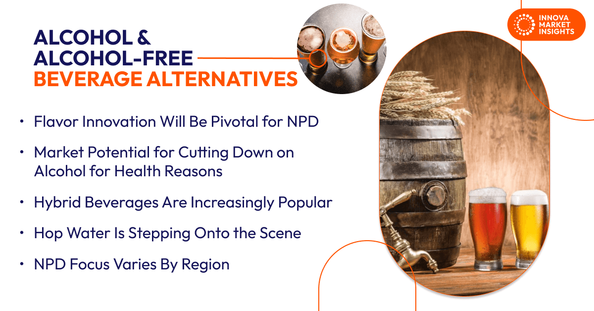 Alcohol and Alcohol-Free Beverage Alternatives