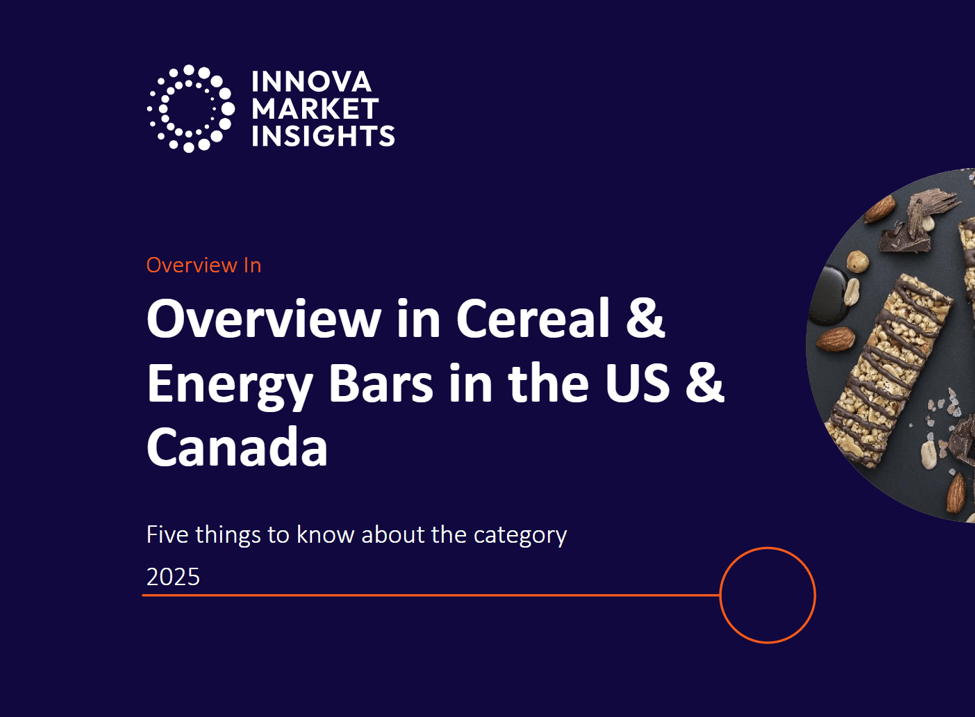 cereal and energy bars in US