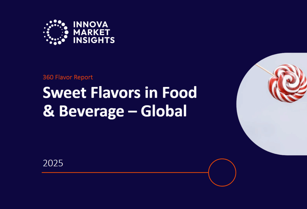 sweet flavors in F&B industry