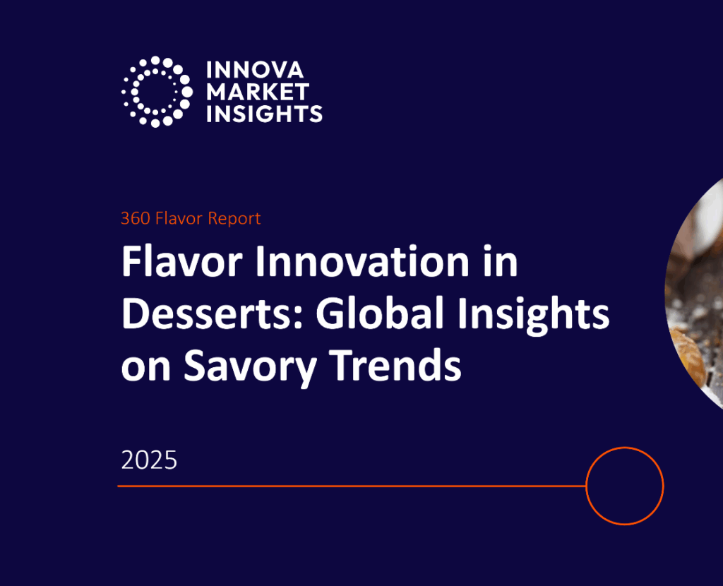 flavor innovation in dessert report