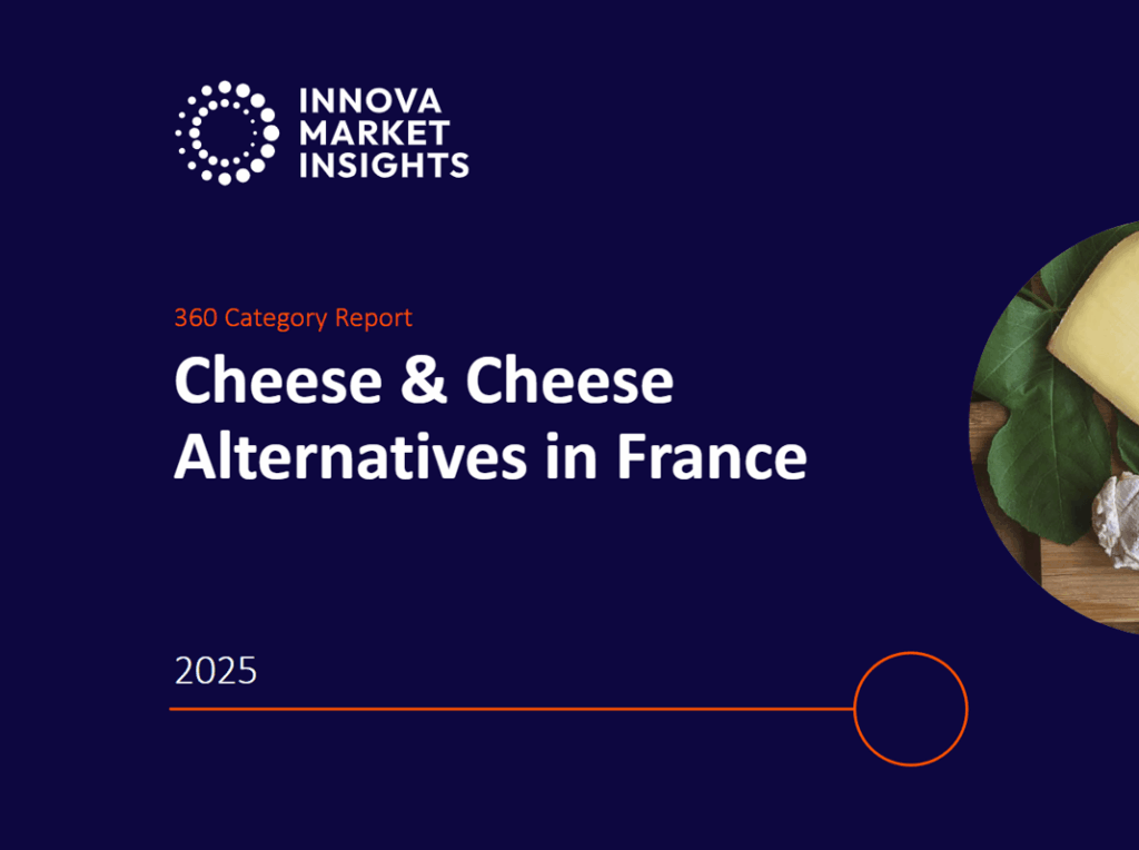 Cheese market in France