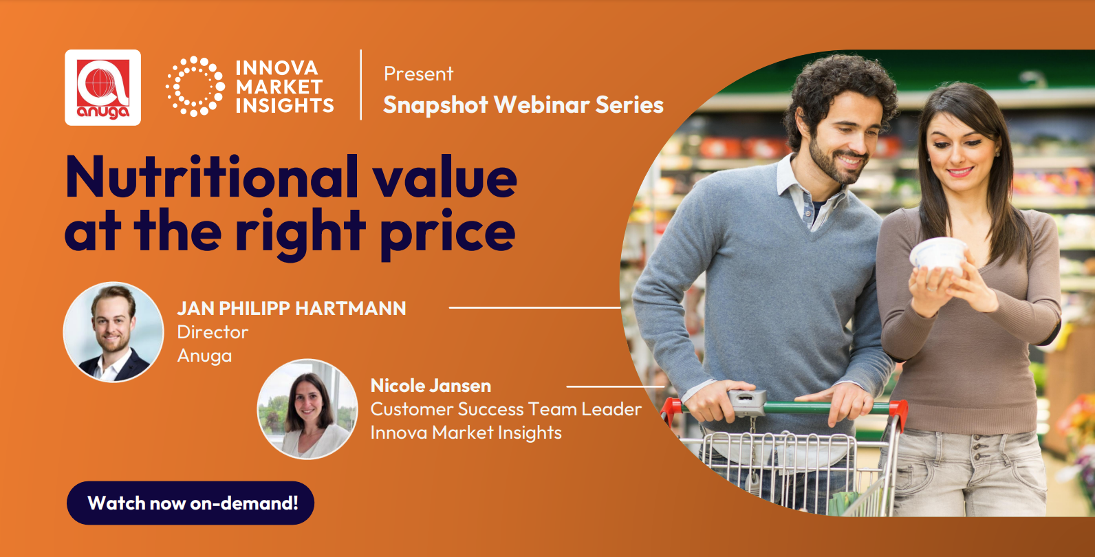 Webinar Nutritional value at the right price Innova Market Insights and Anuga