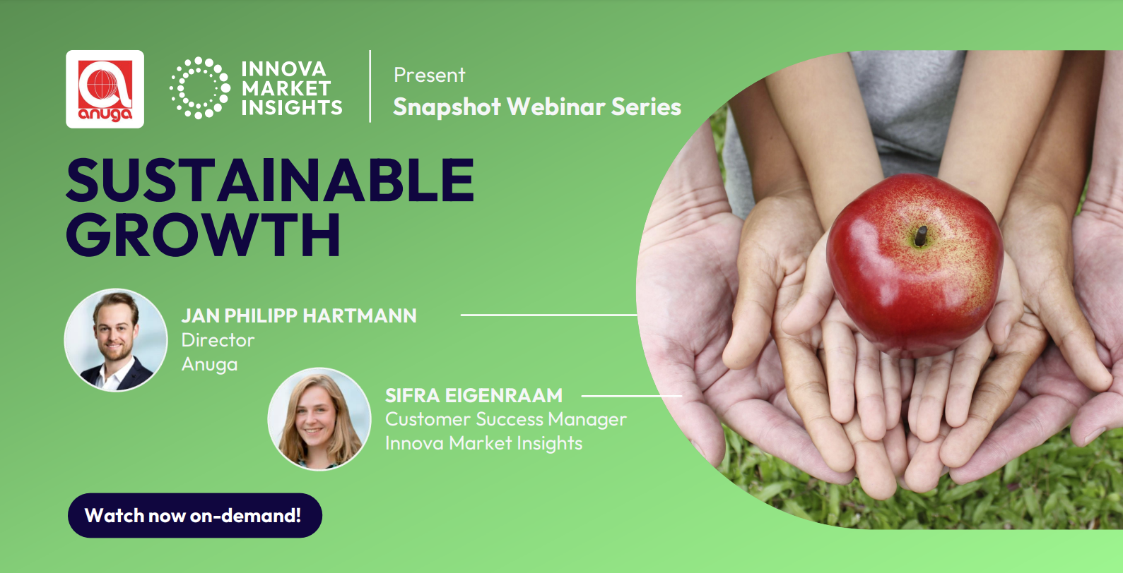 Webinar Crecimiento Sostenible Innova Market Insights y Anuga