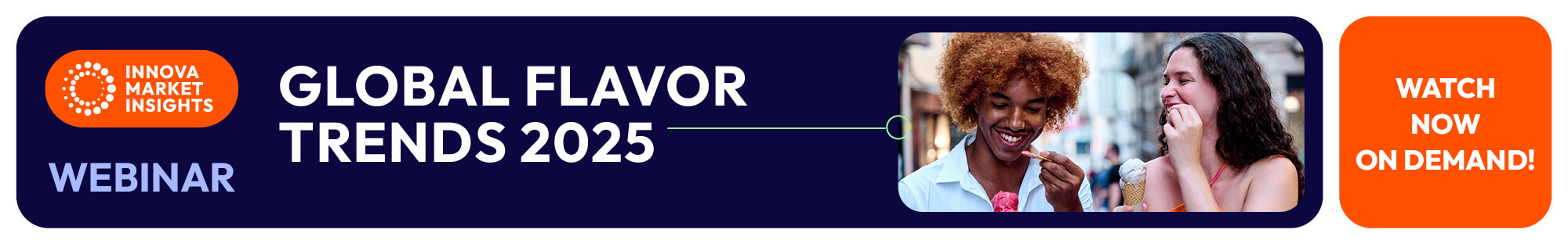 Flavor Trends 2025 Registration Banner On Demand