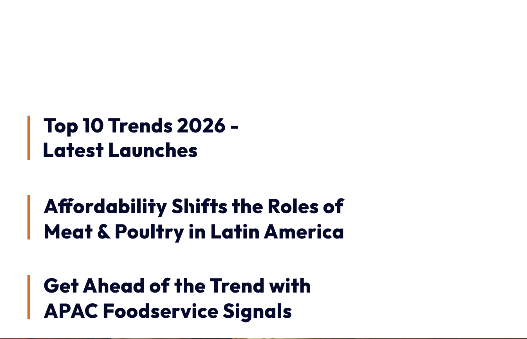 F&B trends July 2026