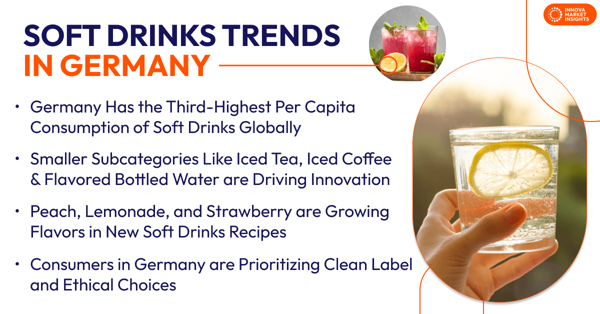 Trends bei Erfrischungsgetränken in Deutschland