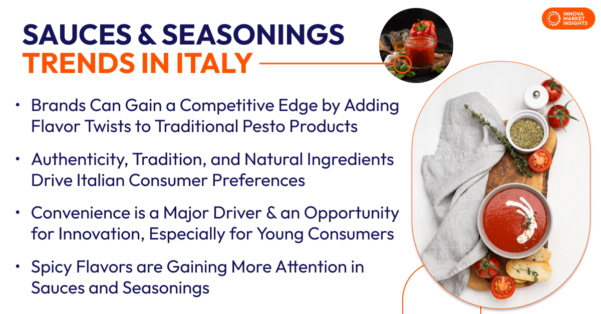 Sauces and Seasonings Market Trends in Italy